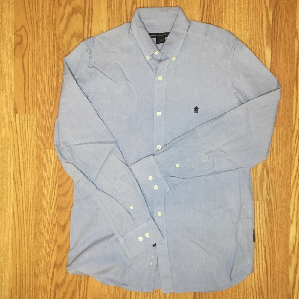 Casual blue shirt